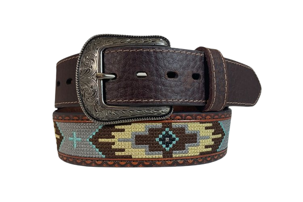 Gem Dandy Men's Brown Roper Belt