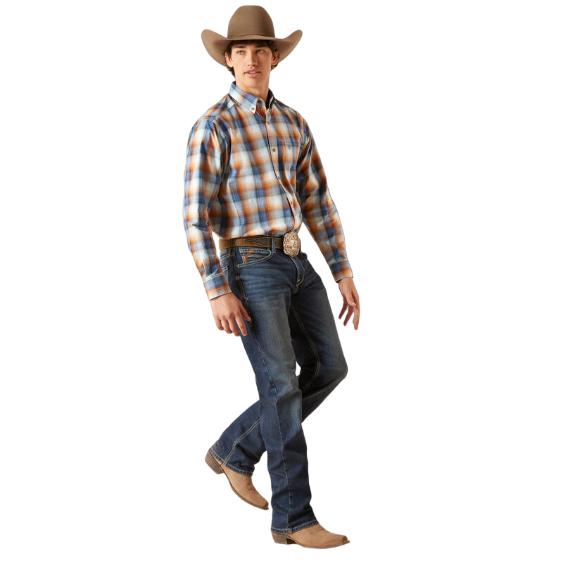 Ariat Men's Pro Series Greer Classic Multicolor Shirt - Big & Tall