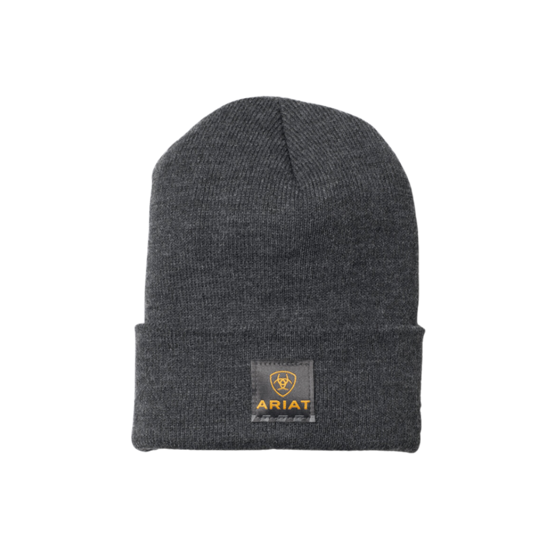Ariat Men's Rebar Watch Charcoal Beanies