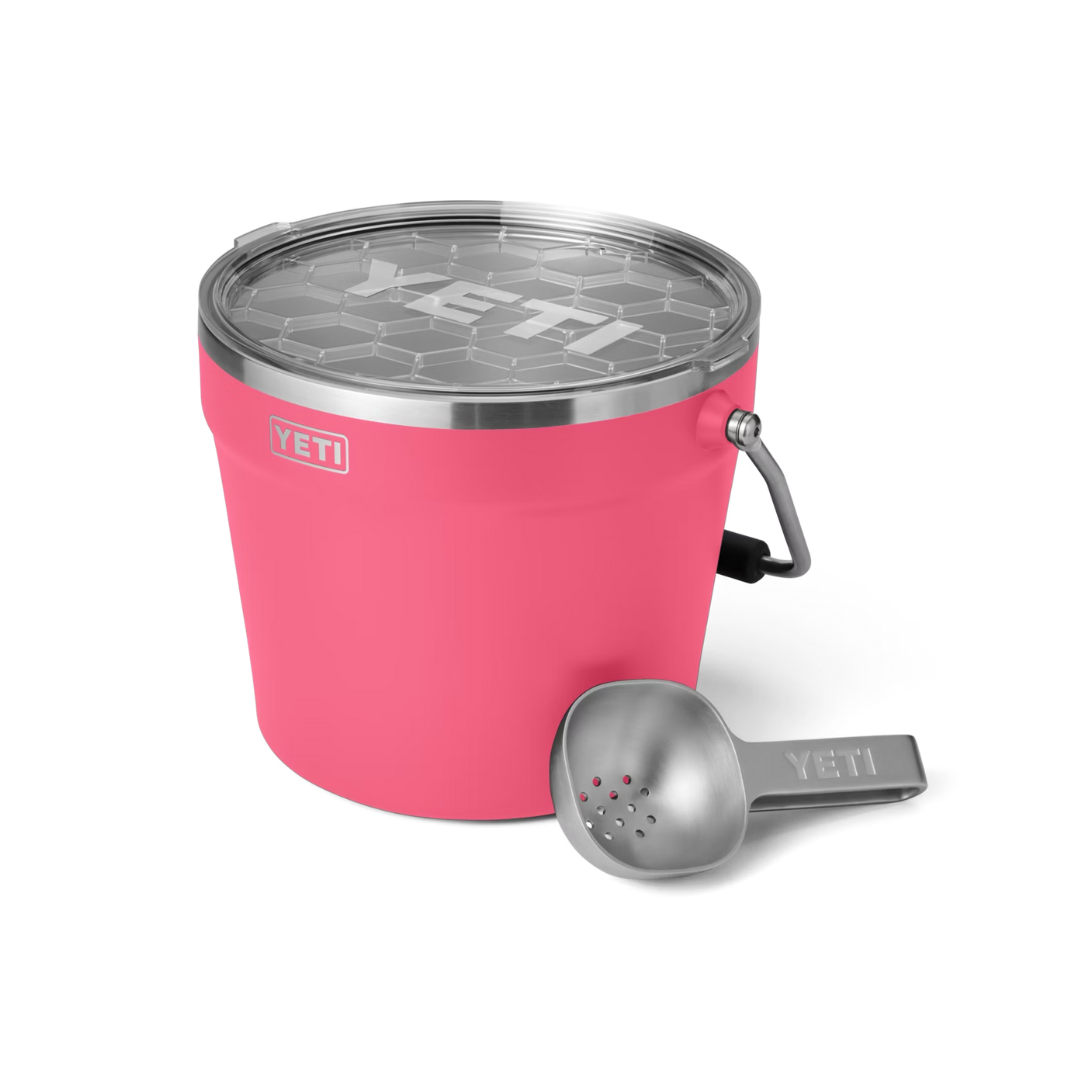 Yeti Rambler Tropical Pink Beverage Bucket