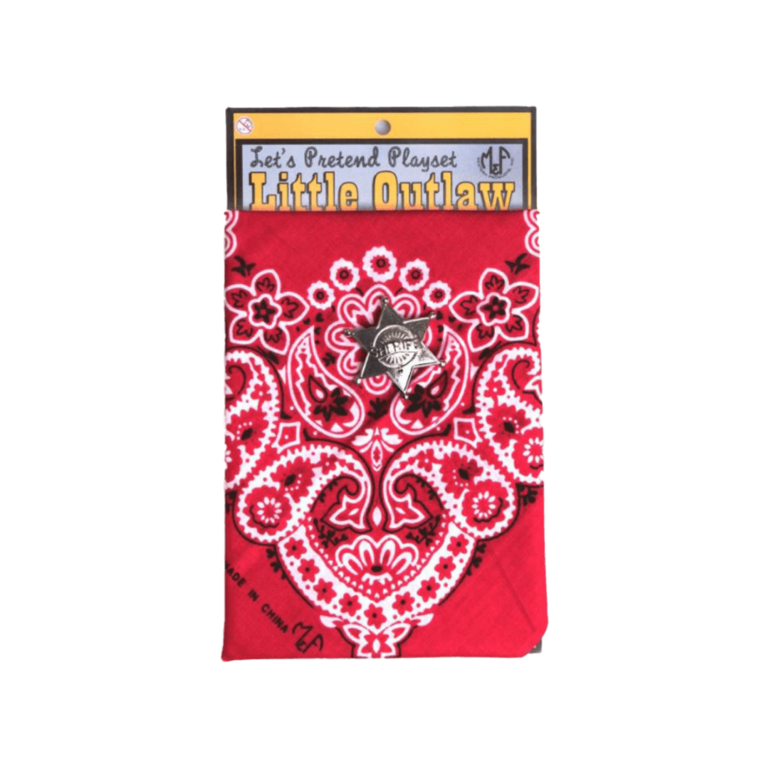 Ariat Youth Unisex Sheriff Badge Red Bandana