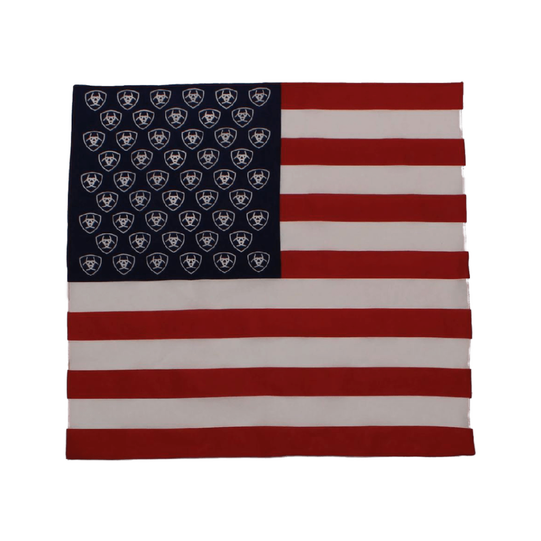Ariat Men's Usa Flag Bandana