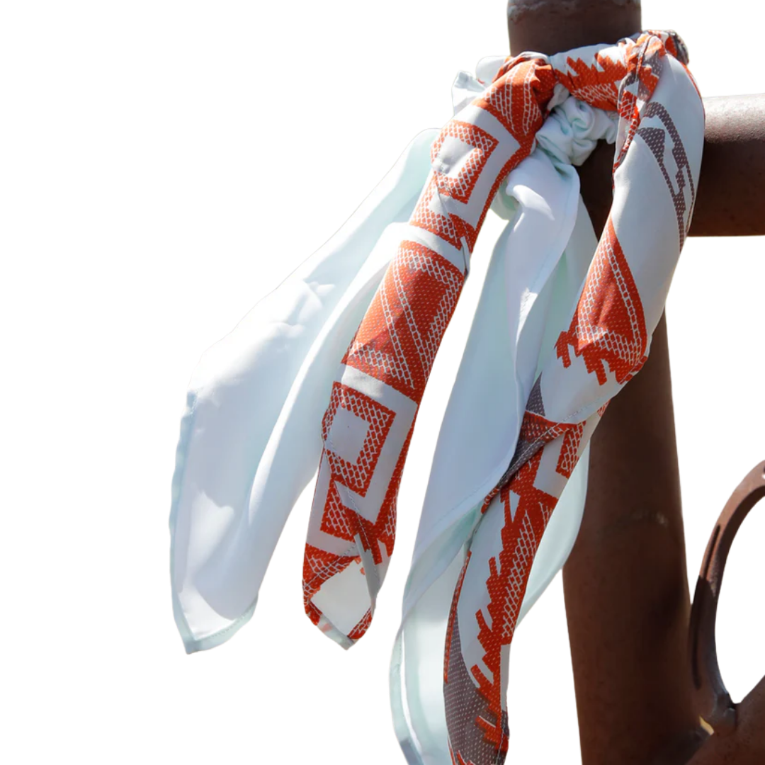 Cinch Women's Satin Wild Rag Combo Multi Scrunchie