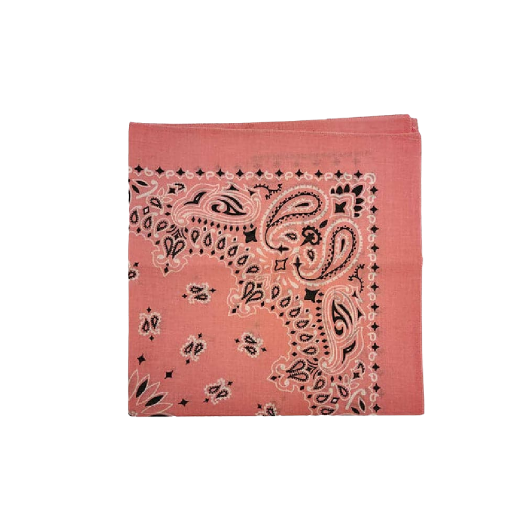 Austin Accent Men's Leather Pink Bandana