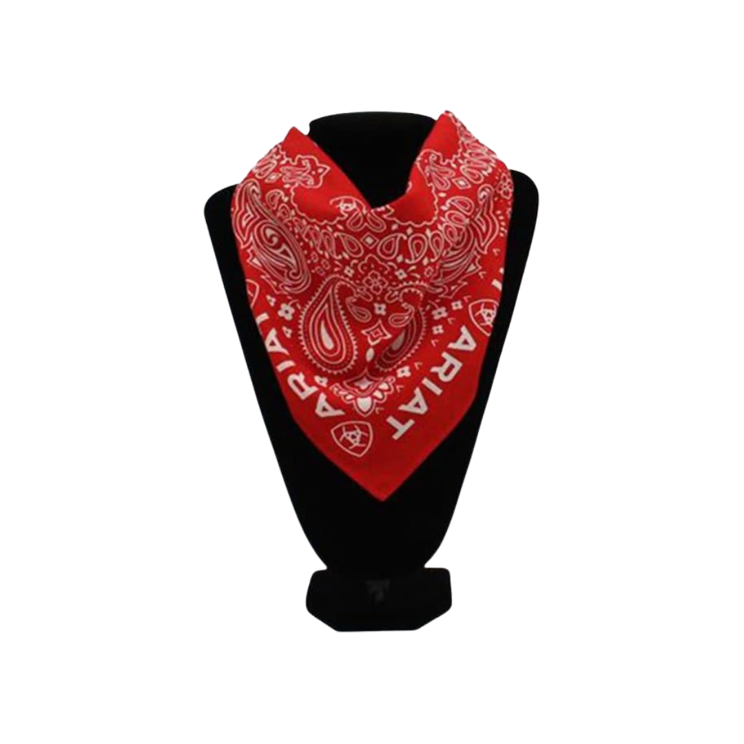 Ariat Men's Print Red Bandana