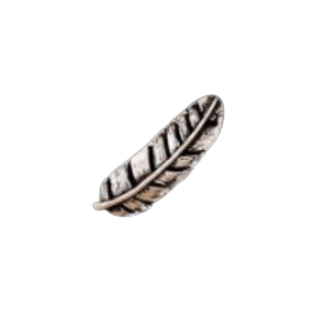 Austin Accents Men's Feather Silver Hat Pin