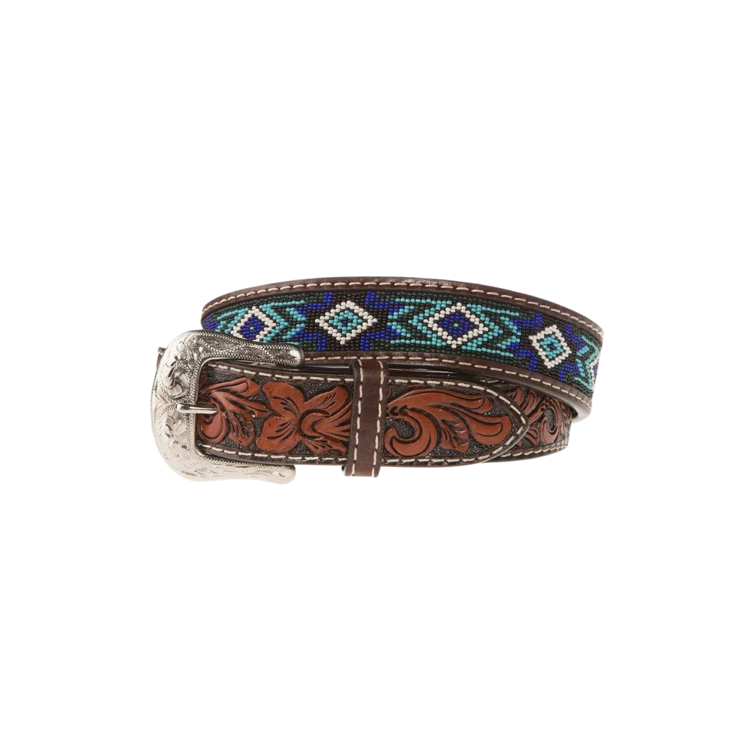 Twisted X Men's Beading Brown Belt