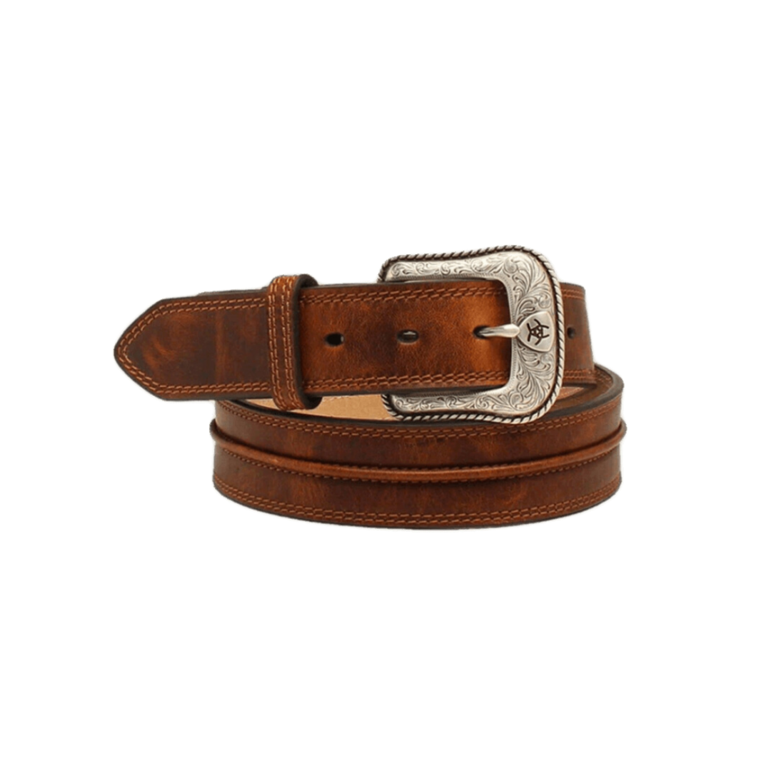 Ariat Men's Rowdy Center Cord Brown Belt