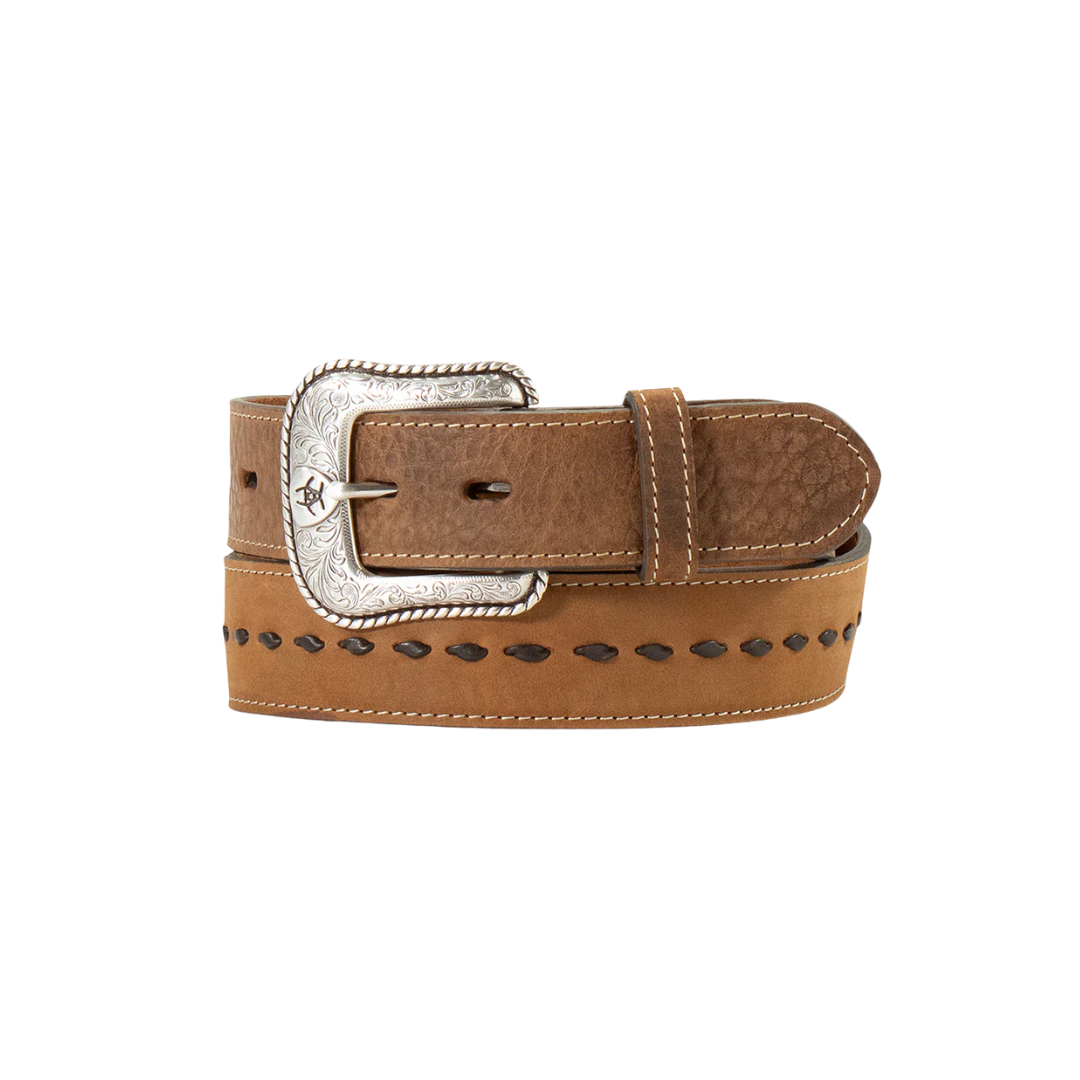 Ariat Men's Crazy Horse Buck Lace Brown Belt