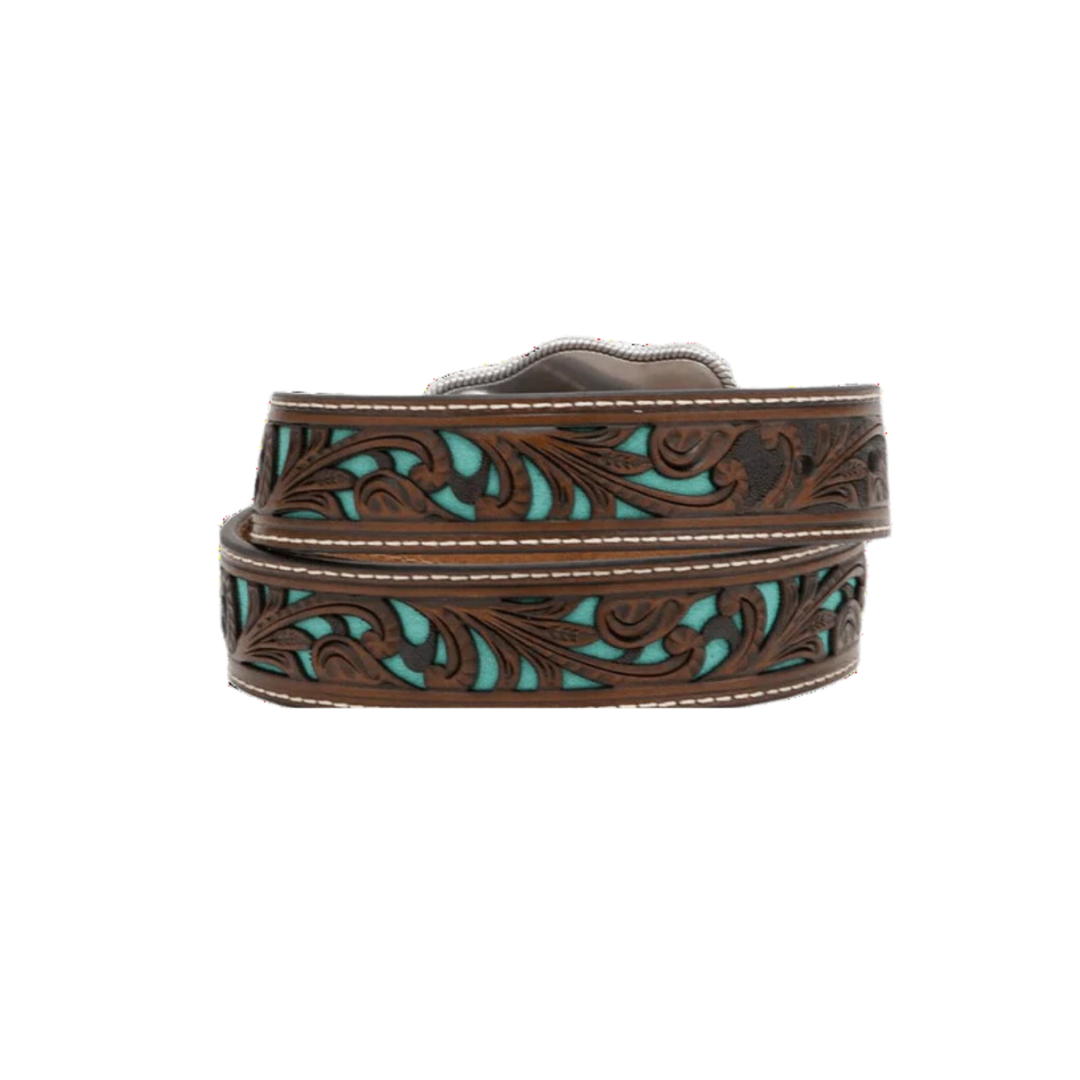 Nocona Youth Boy's Piercing Brown Belt