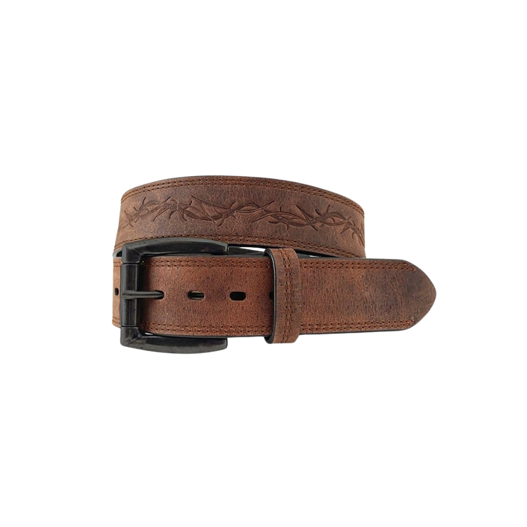 Gem Dandy Men's Barbwire Brown Belt