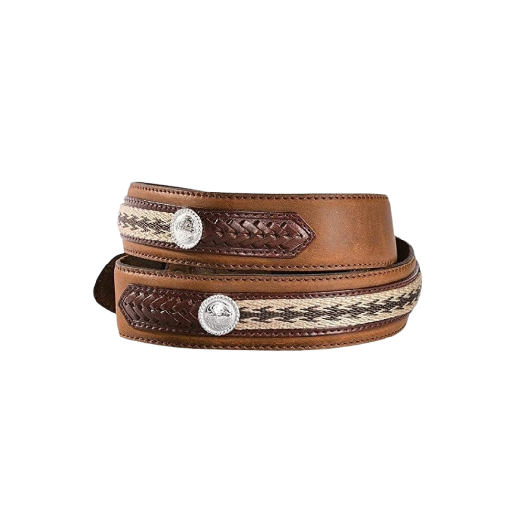 Tony Lama Men's Duke Leather Brown Belt