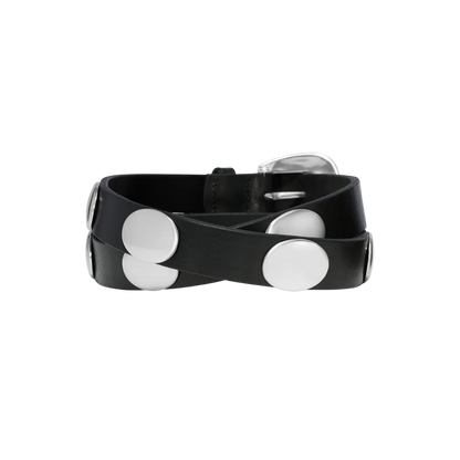 Brighton Women's Midnight Shine Black Belt