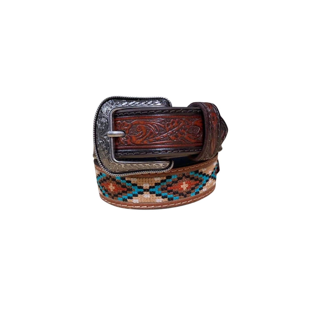 Gem Dandy Youth Boy's Tribal Multicolor Belt