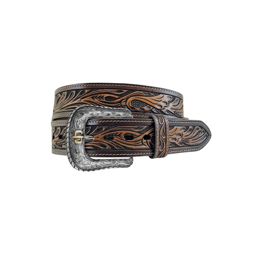 Stetson Men's Leather Dark Brown Belt