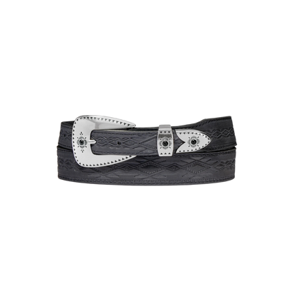 Tony Lama Women's Dakota Black Belt