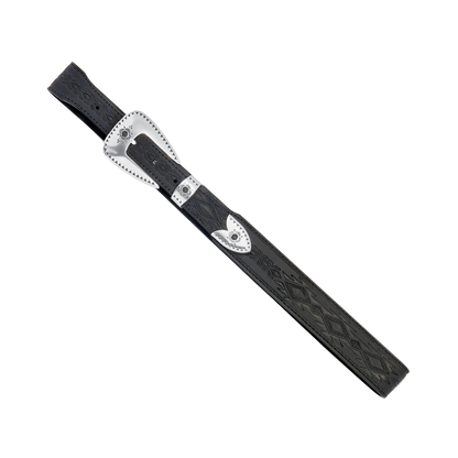 Tony Lama Women's Dakota Black Belt
