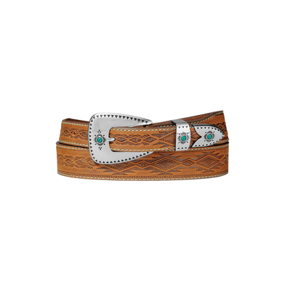 Tony Lama Women's Dakota Brown Belt