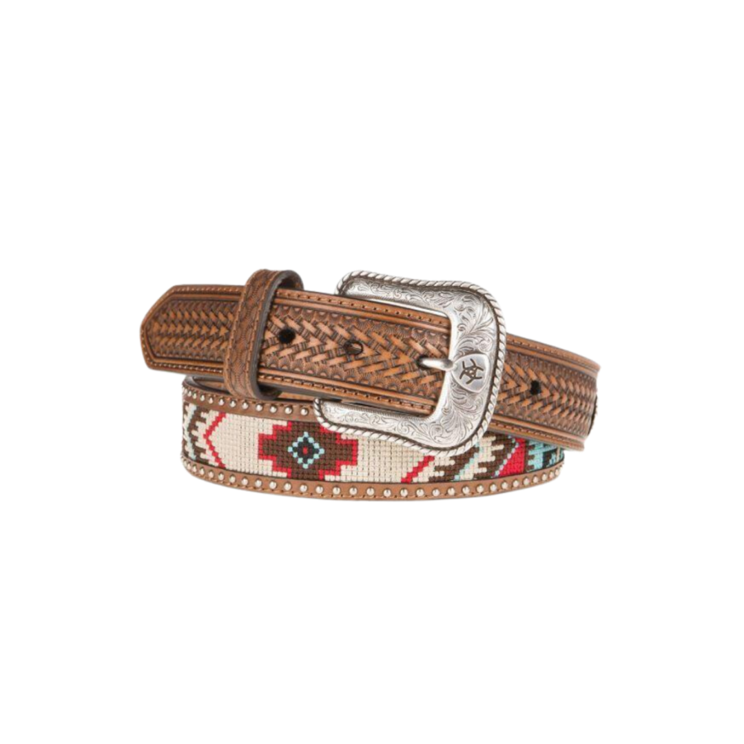 Ariat Men's Embossed Multicolor Belt