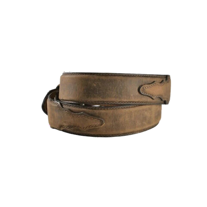 Nocona Men's Leather Distressed Brown Belt