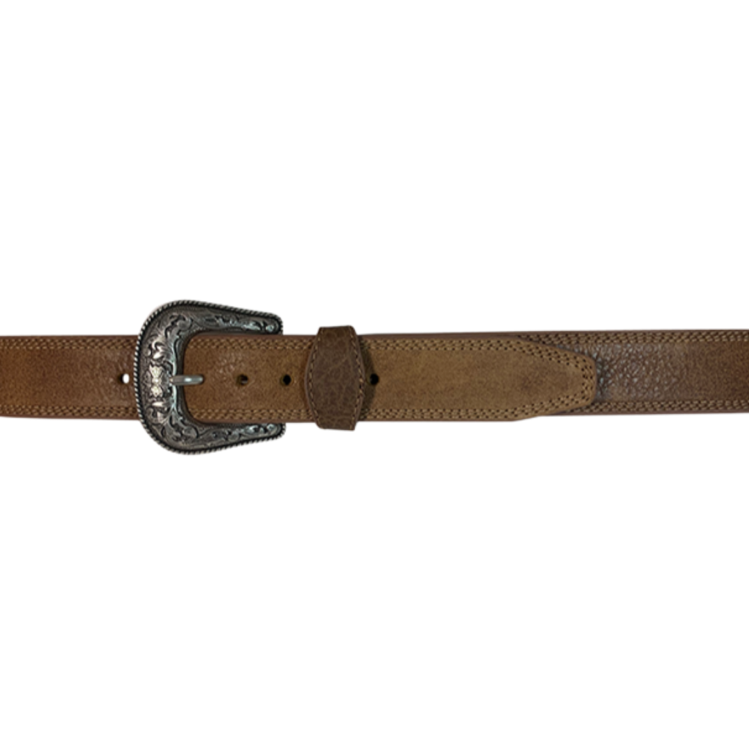 Gem Dandy Men's Honey American Bison Brown Belt