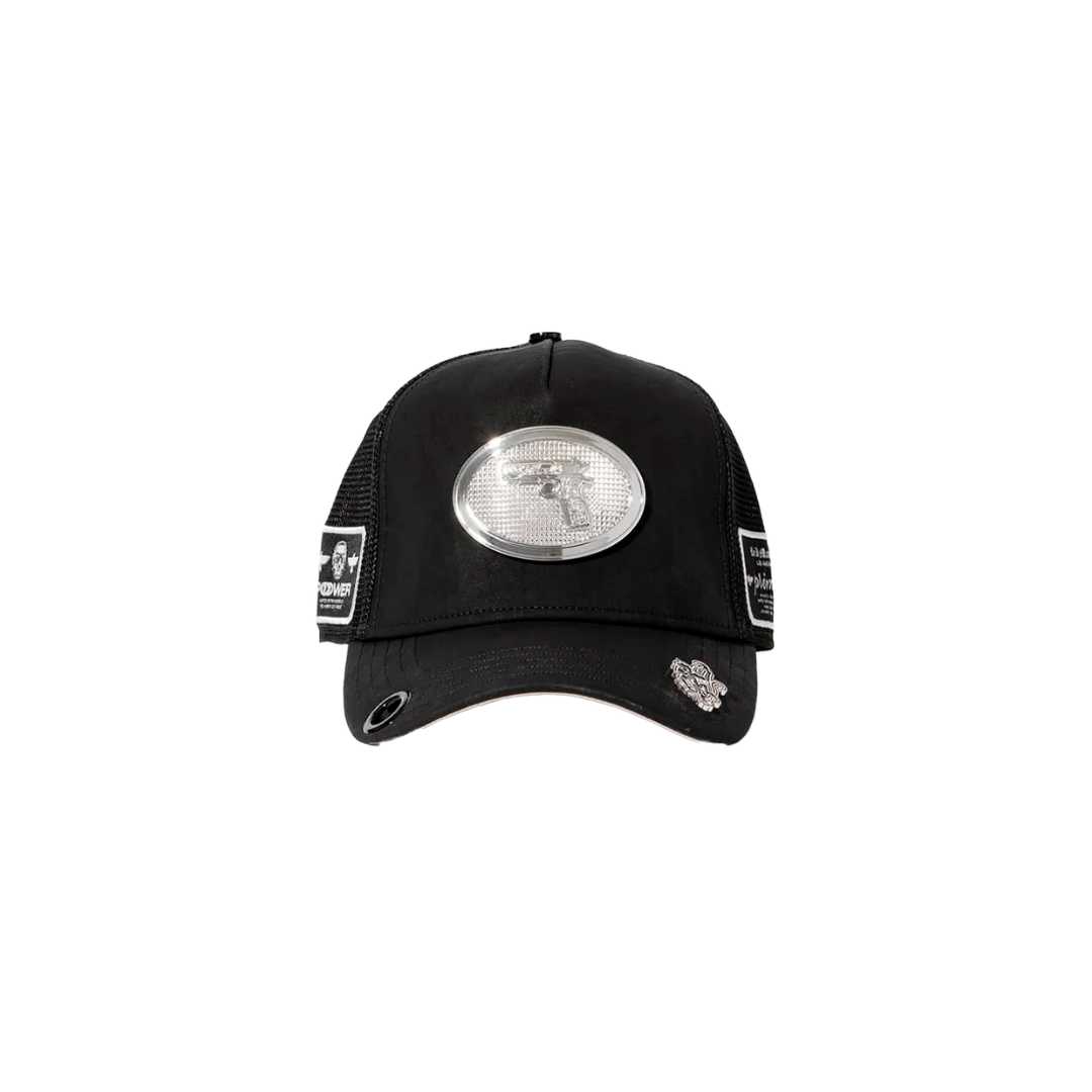 Red Monkey Men's Power To The People 25 Money Black Cap
