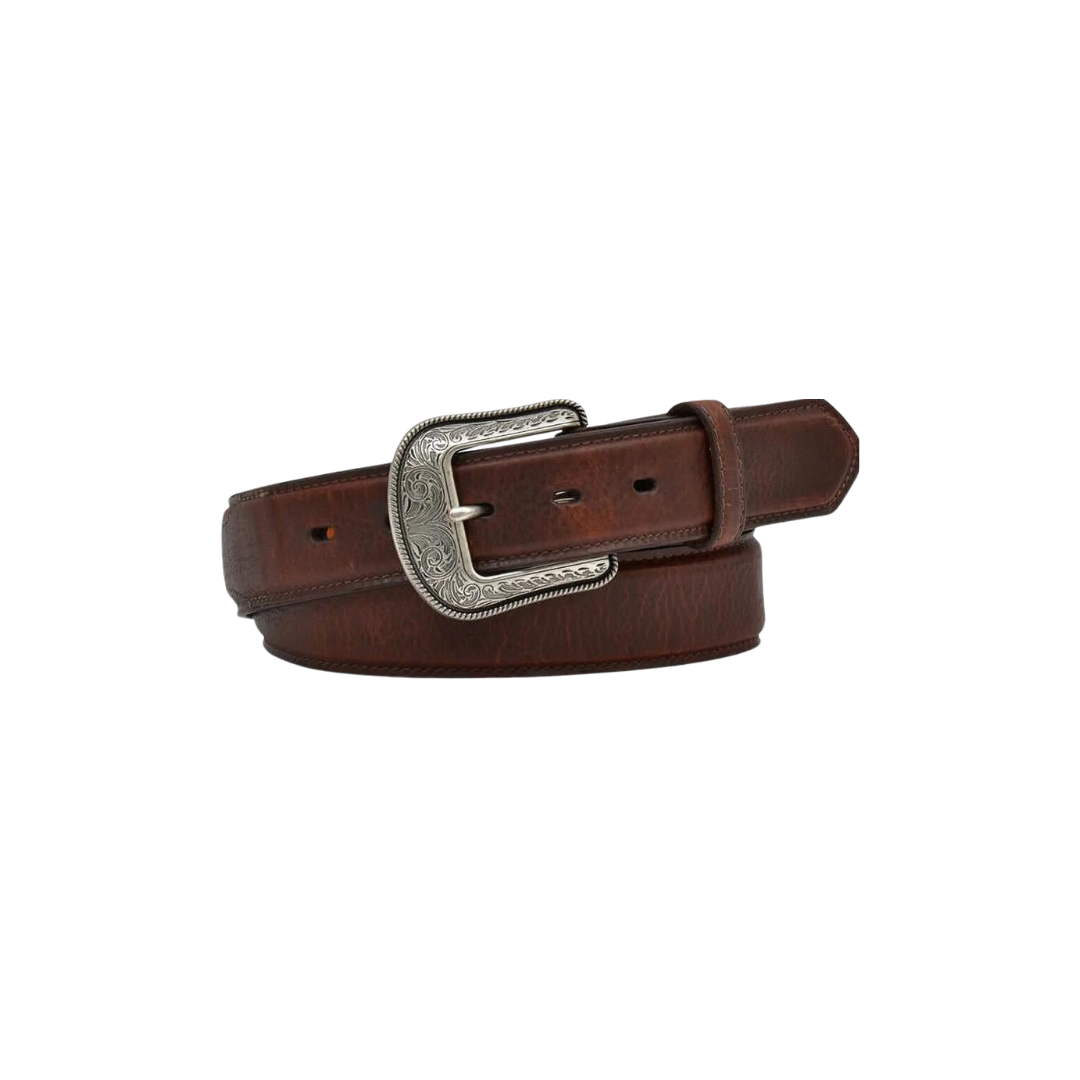 3D Men's Water Town Amber Overlay Brown Belt