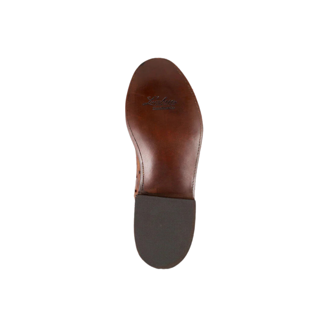Lucchese Men's Full Quill Ostrich Roper Boots