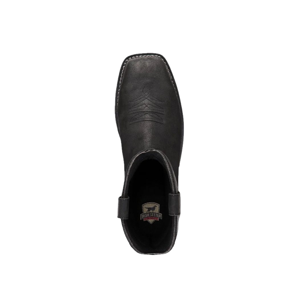 Irish Setter men's Kittson Waterproof Steel Toe Black Boots