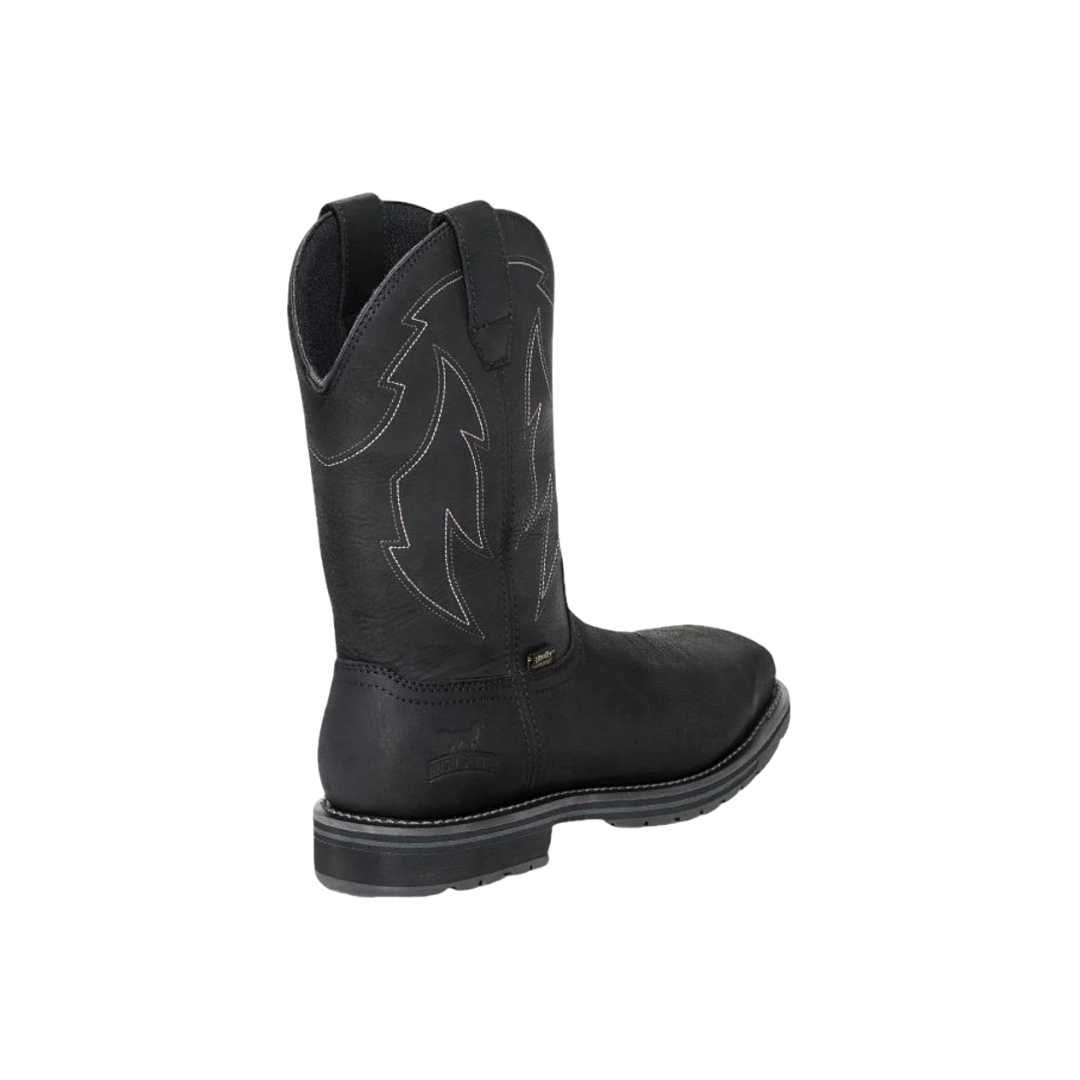 Irish Setter men's Kittson Waterproof Steel Toe Black Boots