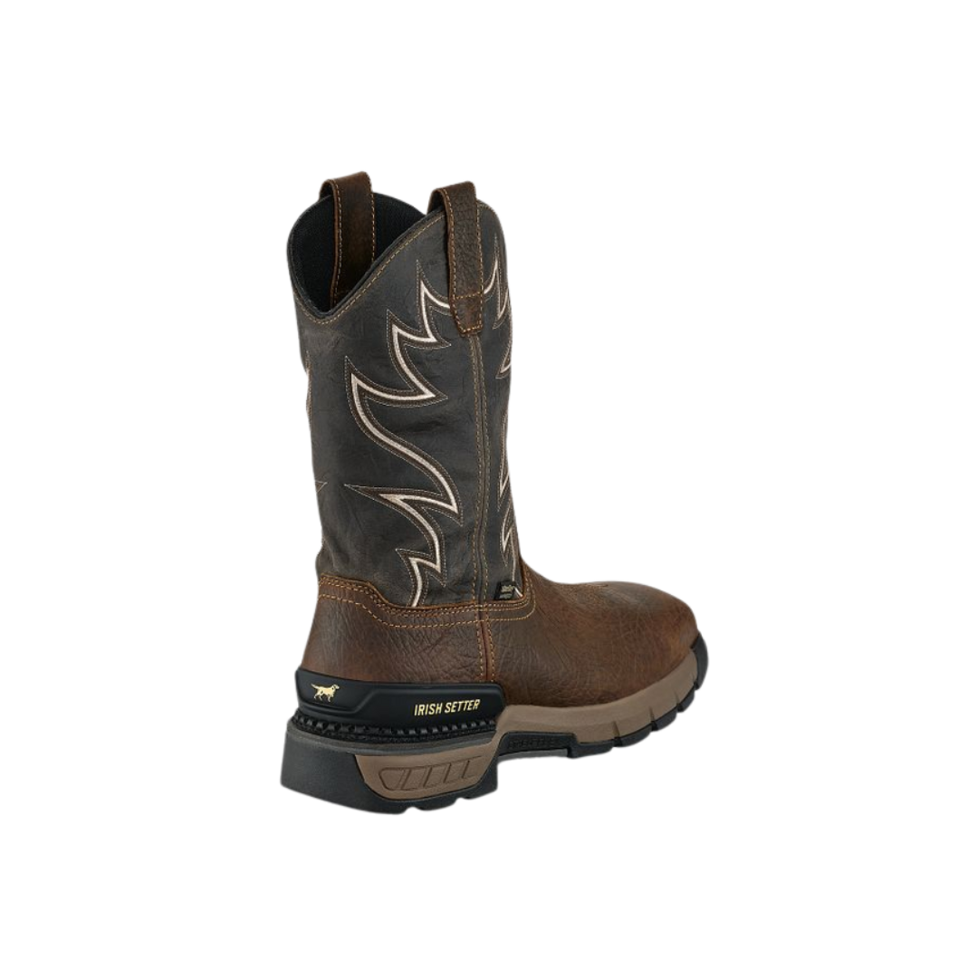Red Wing Men's Two Harbors Work Brown Boots