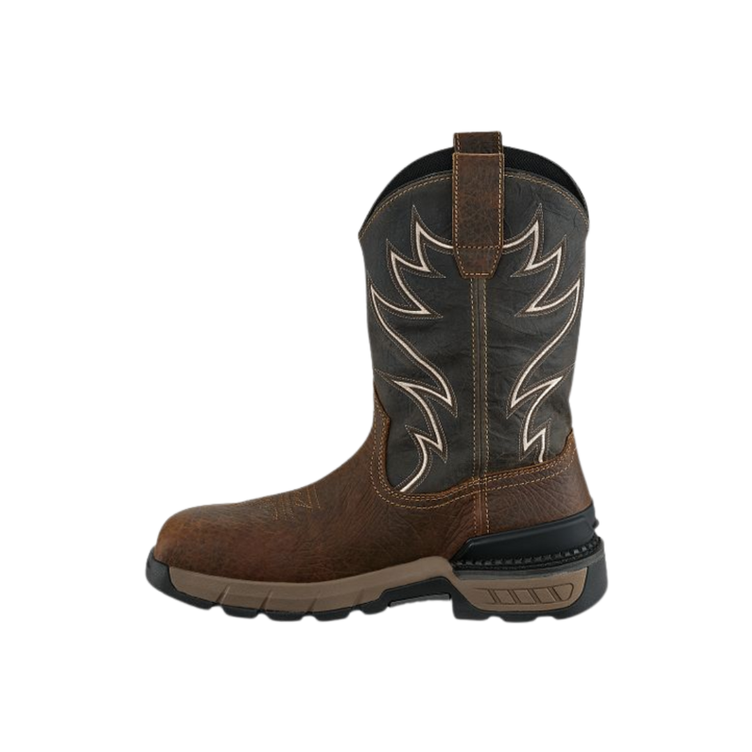 Red Wing Men's Two Harbors Work Brown Boots