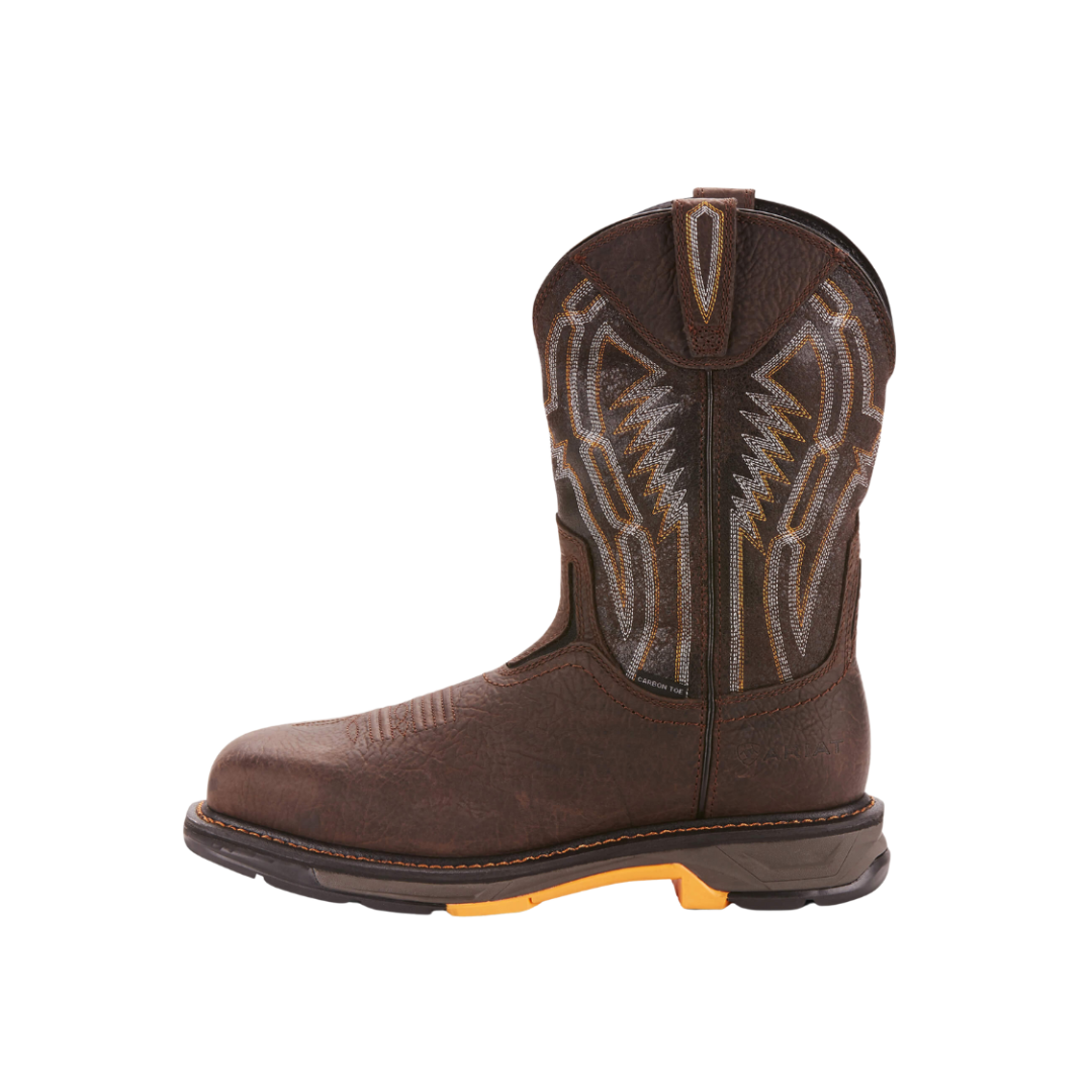 Ariat Men's Workhog Dare Carbon Toe Work Brown Boots