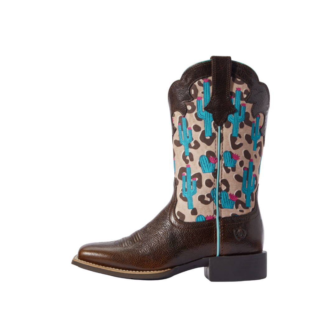 Ariat Women's Round Up Willow Western Brown Boots