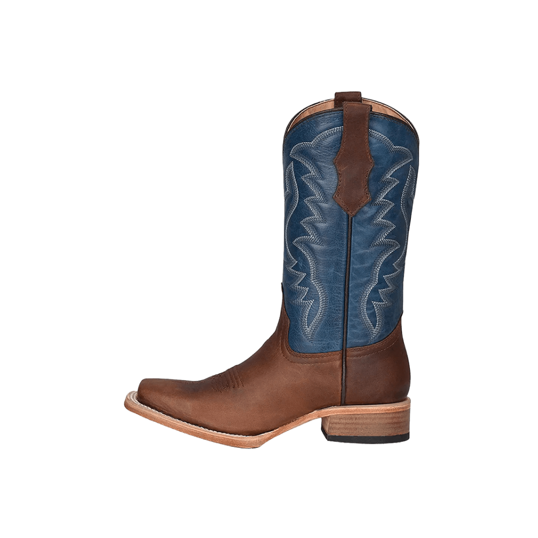 Corral Youth Boy's Square Toe Cowboy Brown Boots