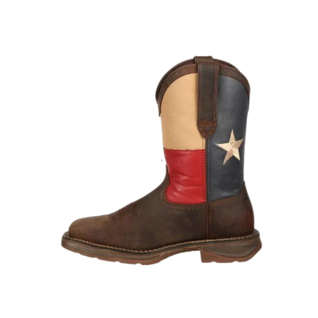 Durango Men's Rebel Steel Toe Texas Flag Boots