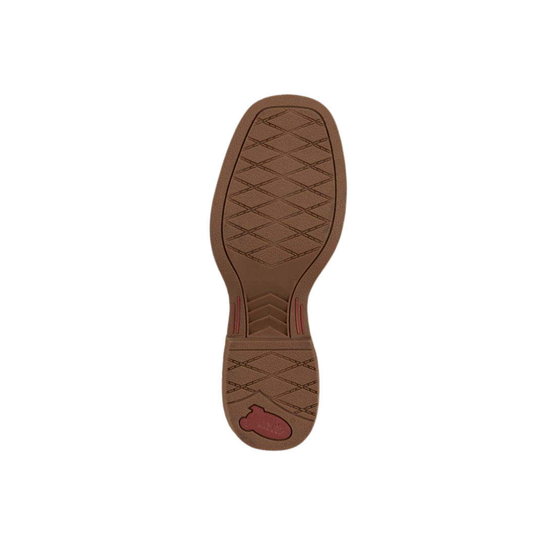 Justin Youth Boy's Canter Jr Roasted Cognac Brown Boots