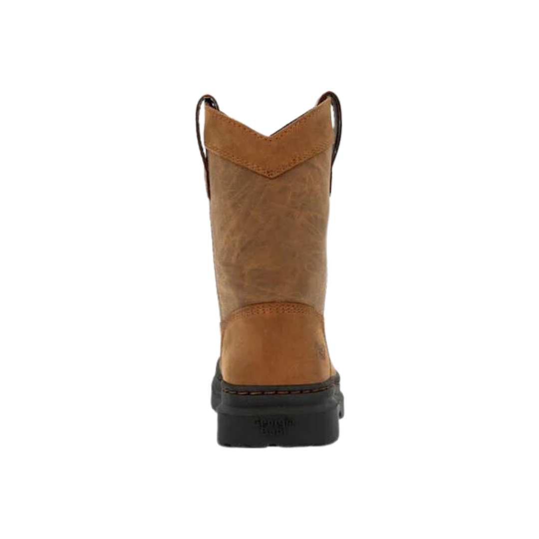 Georgia Youth Girl's Super Lyte Brown Boots