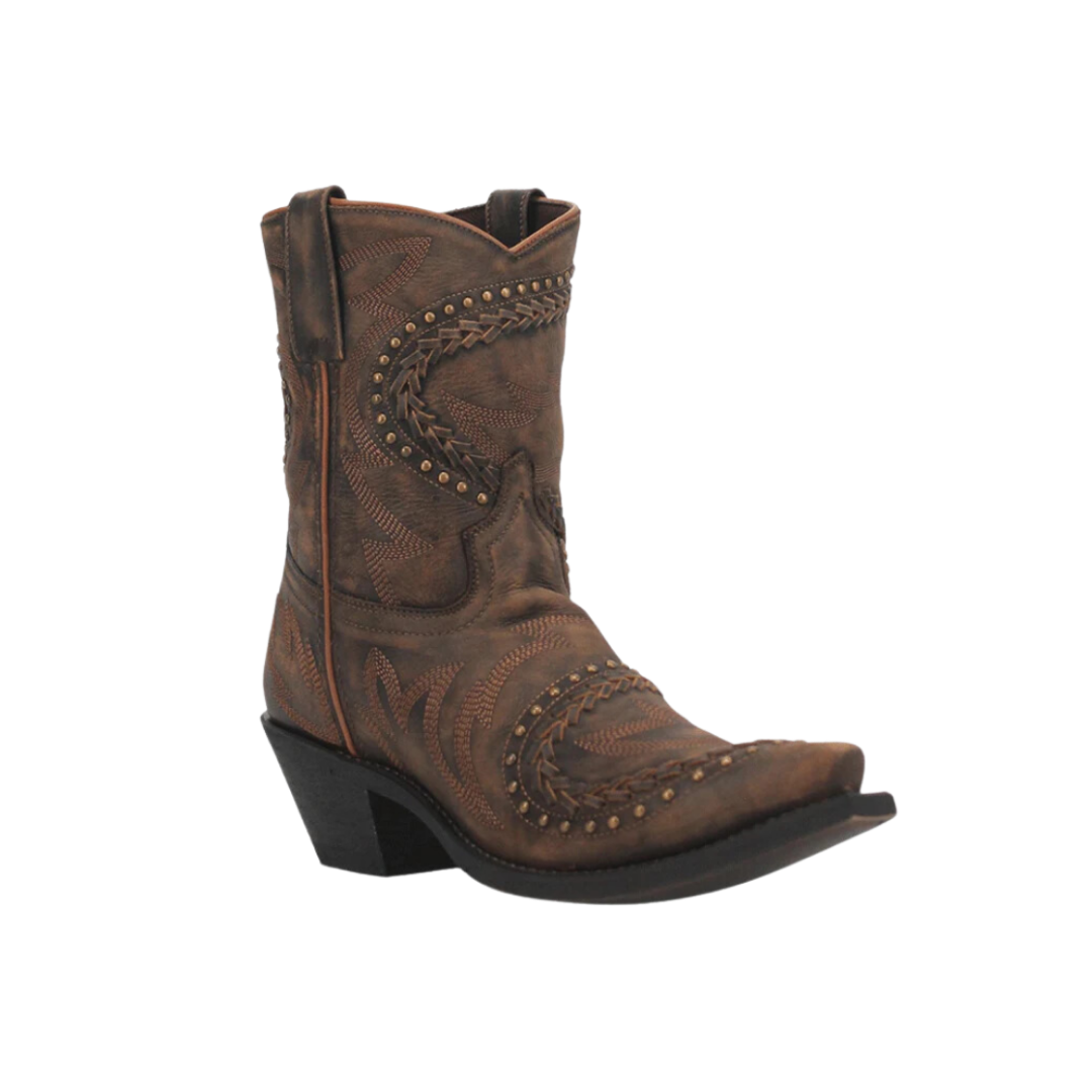 Dan Post Women's Fancy Tan Bootie