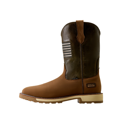 Ariat Men's Activator Patriot Steel Toe Alamo Brown Boots