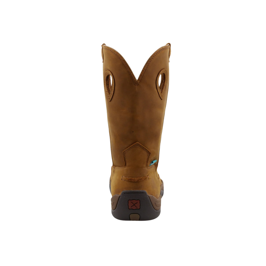 Twisted X Women's Hike Waterproof Toe Work Brown Boots