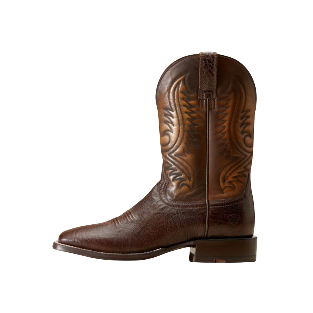 Ariat Men's Exotic Ostrich Broad Brown Boots
