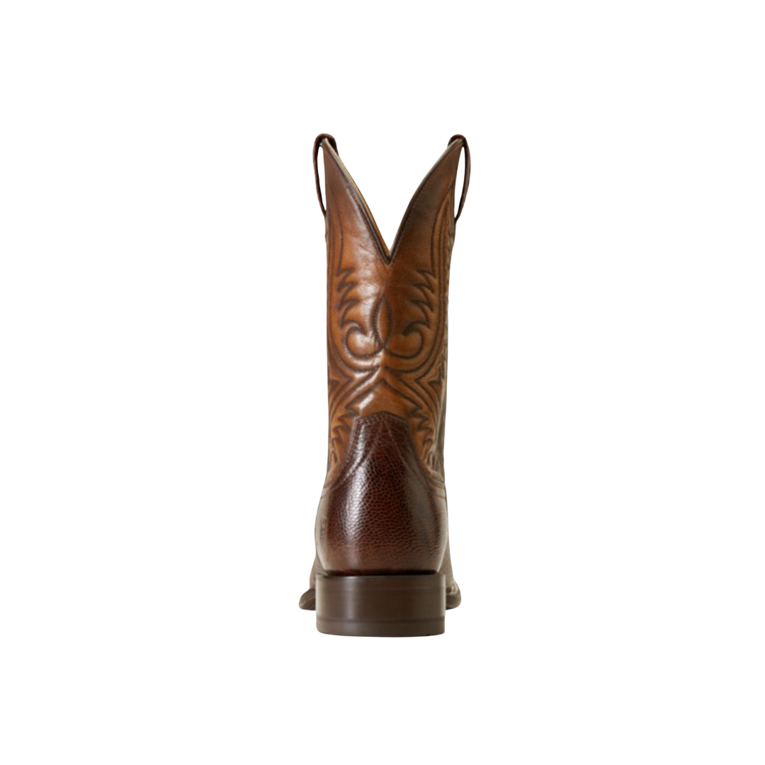 Ariat Men's Exotic Ostrich Broad Brown Boots