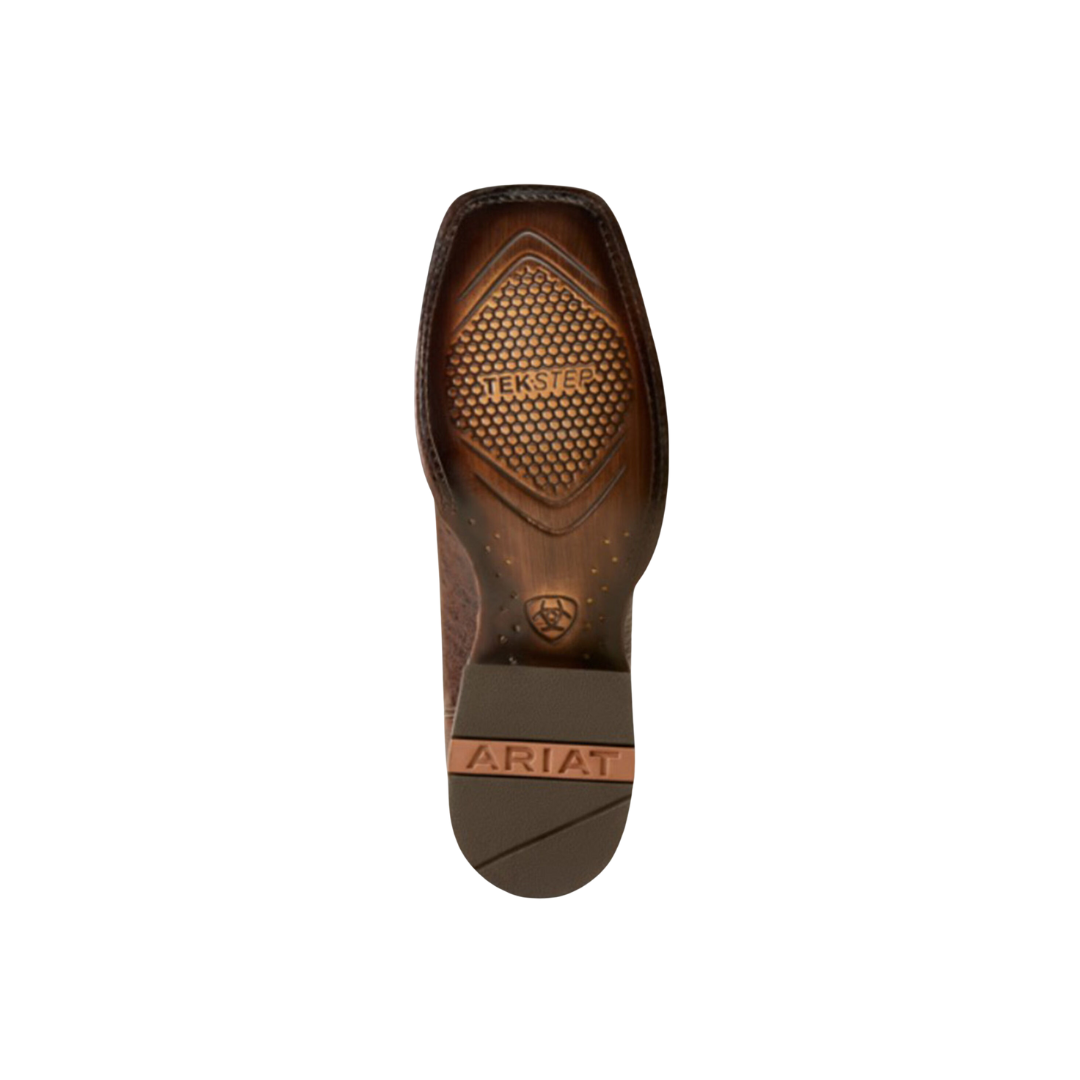 Ariat Men's Exotic Ostrich Broad Brown Boots
