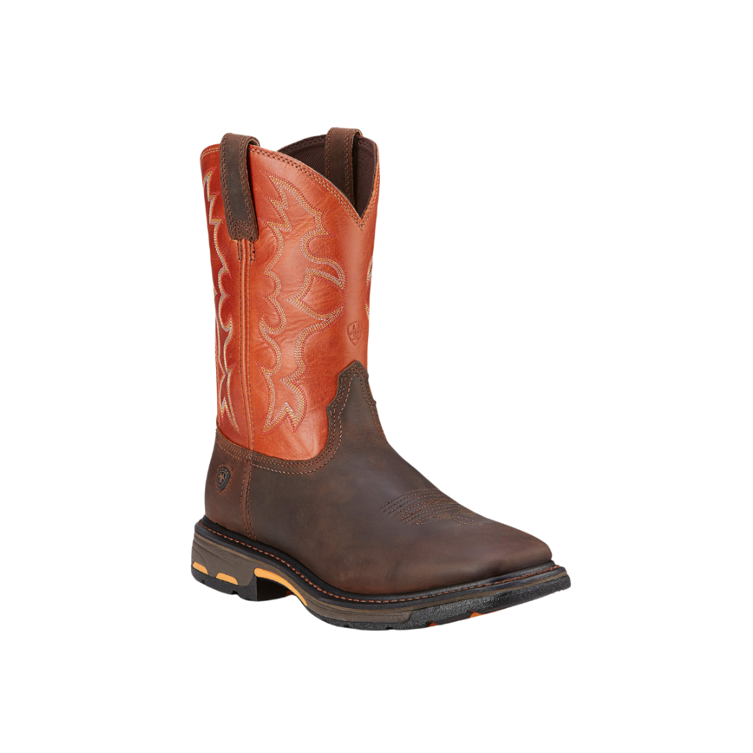 Ariat Men's Workhog Wide Brown Boots