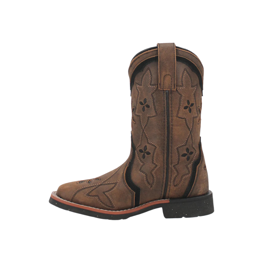 Dan Post Youth Girl's Honey Posy Brown Boots