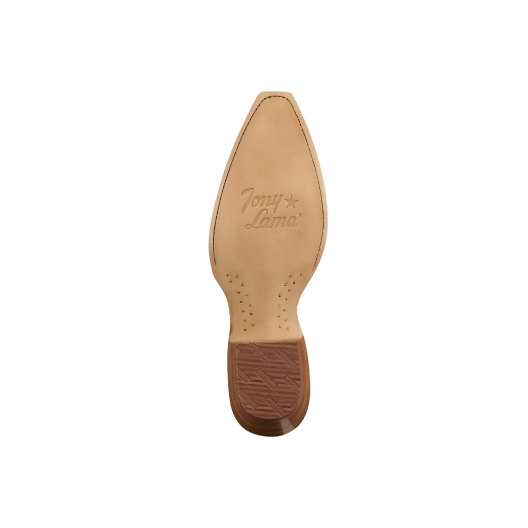 Tony Lama Women's Areli Toffee Light Brown Bootie