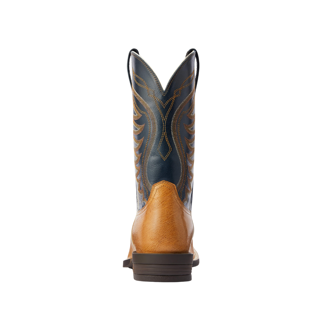 Ariat Men's Reckoning Antique Saddle Ostrich Exotic Boot