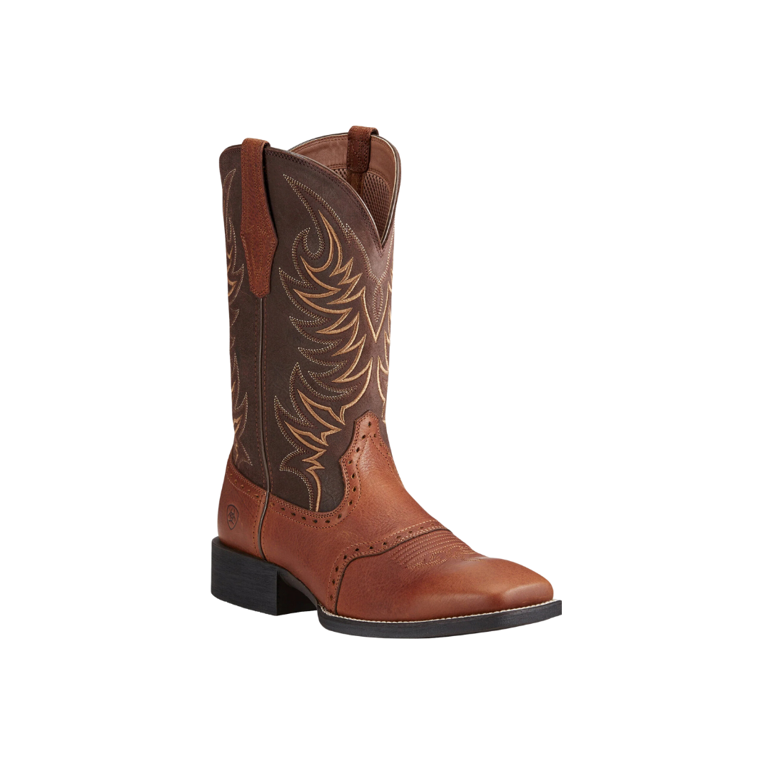 Ariat Men's Sport Sidewinder Golden Grizzly Brown Boots