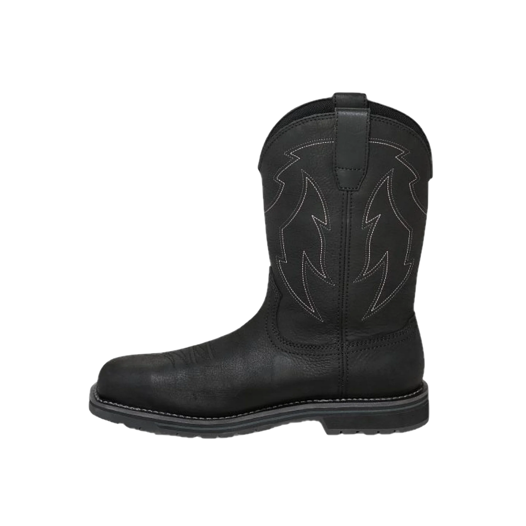 Irish Setter men's Kittson Waterproof Steel Toe Black Boots